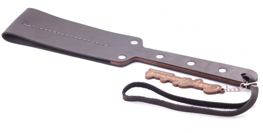 Гладкий мягкий удлиненный пэддл с заклепками - 32 см. - Crazy Handmade - купить с доставкой в Ноябрьске