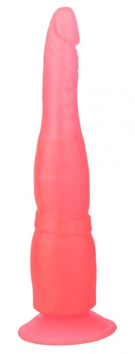 Фаллообразный плаг на присоске - 18,5 см. - LOVETOY (А-Полимер)