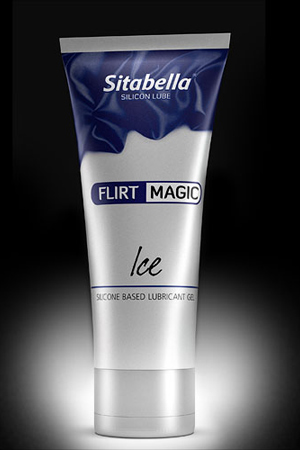 Силиконовая гель-смазка FLIRT MAGIC Ice с лёгким пролонгирующим эффектом - 75 мл. - Sitabella - купить с доставкой в Ноябрьске