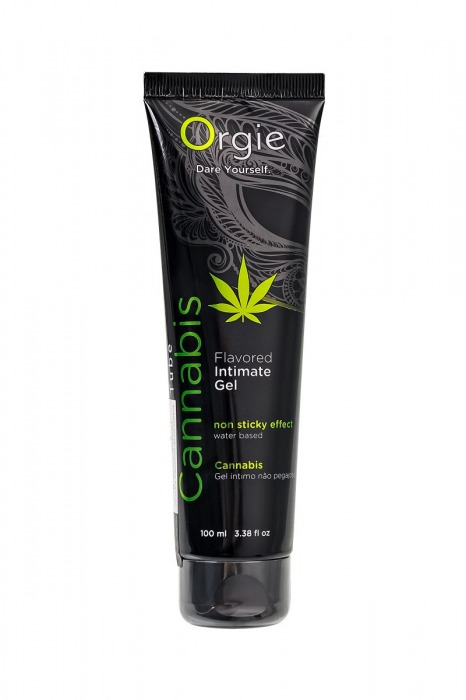 Интимный гель на водной основе ORGIE Lube Tube Cannabis - 100 мл. - ORGIE - купить с доставкой в Ноябрьске