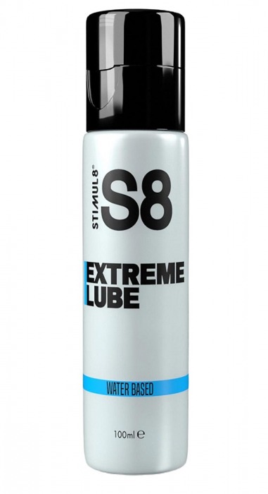 Лубрикант на водной основе S8 Extreme Lube - 100 мл. - Stimul8 - купить с доставкой в Ноябрьске