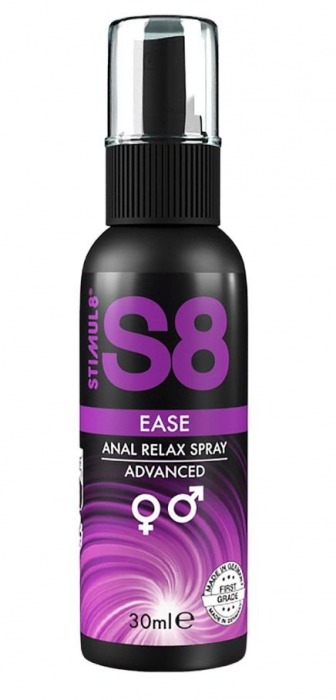 Расслабляющий анальный спрей S8 Ease Anal Relax Spray - 30 мл. - Stimul8 - купить с доставкой в Ноябрьске