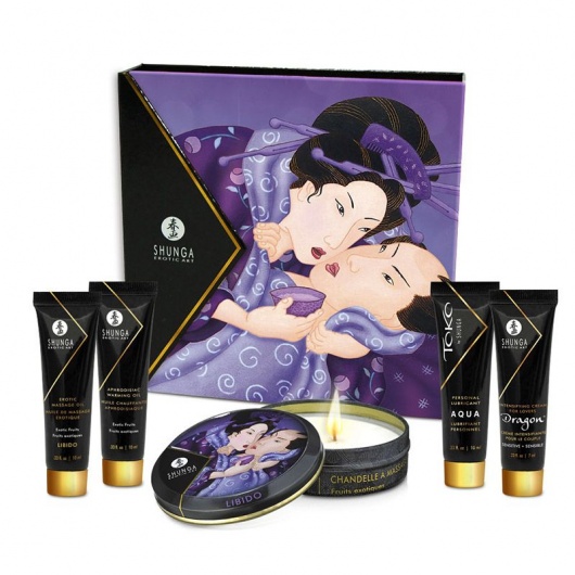 Подарочный набор Geishas secret из 5 предметов - Shunga - купить с доставкой в Ноябрьске