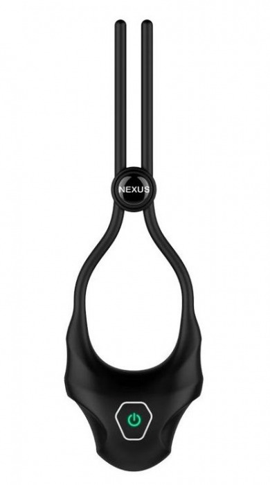 Черное эрекционное лассо с вибрацией Nexus Forge - Nexus Range - в Ноябрьске купить с доставкой