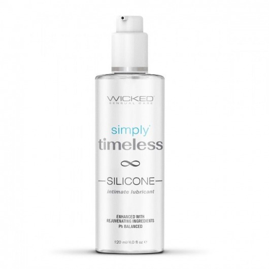 Лубрикант на силиконовой основе Wicked Simply Timeless Silicone - 120 мл. - Wicked - купить с доставкой в Ноябрьске