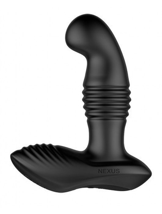 Черный массажер простаты Nexus Thrust с возвратно-поступательными движениями - 13,8 см. - Nexus Range - в Ноябрьске купить с доставкой