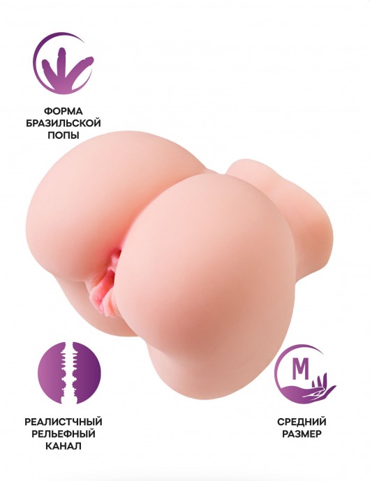 Реалистичный мастурбатор Giovanna - ToyFa - в Ноябрьске купить с доставкой