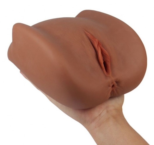 Мастурбатор Black Beauty - вагина и анус - S-HANDE - в Ноябрьске купить с доставкой