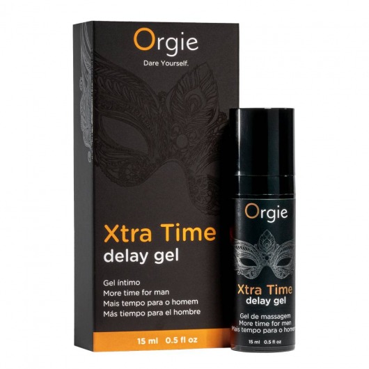 Продлевающий гель Orgie Xtra Time Delay Gel - 15 мл. - ORGIE - купить с доставкой в Ноябрьске