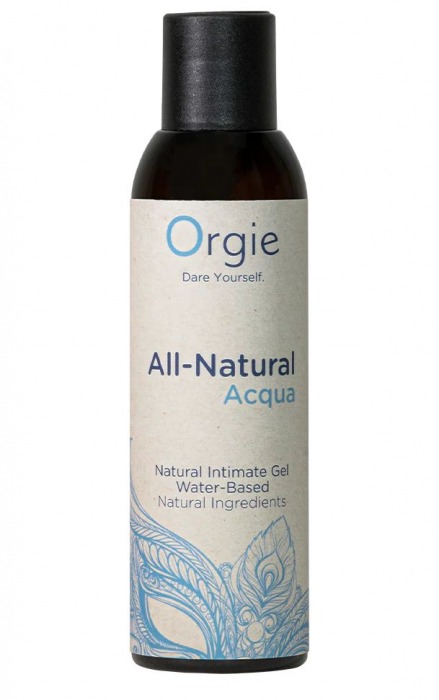 Интимный гель на водной основе Orgie All-Natural Acqua - 150 мл. - ORGIE - купить с доставкой в Ноябрьске