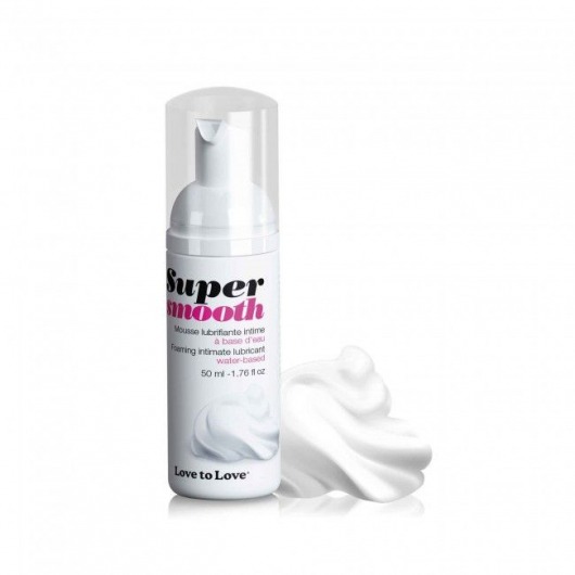 Лубрикант нежнейшая пенка Super Smooth Foaming Intime Lubricant - 50 мл. - Love to Love - купить с доставкой в Ноябрьске