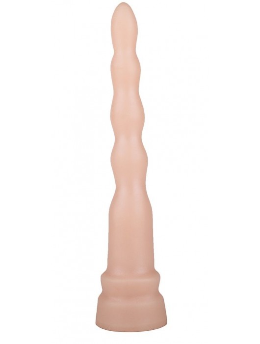 Анальная елочка телесного цвета - 20 см. - LOVETOY (А-Полимер)
