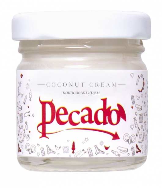 Массажная свеча Сoconut Cream - 35 мл. - Pecado - купить с доставкой в Ноябрьске