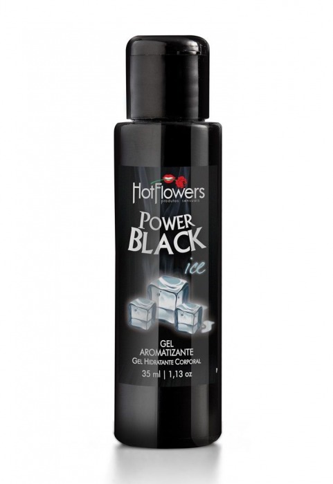 Стимулирующий гель для массажа Power Black - 35 мл. - HotFlowers - купить с доставкой в Ноябрьске