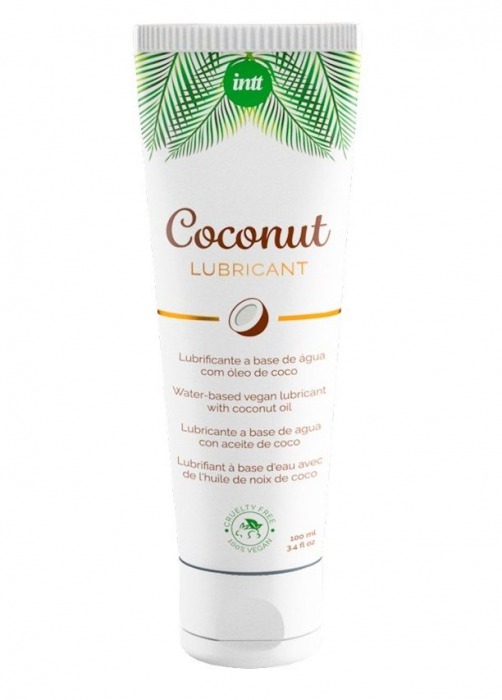 Веганская смазка на водной основе Coconut Lubricant - 100 мл. - INTT - купить с доставкой в Ноябрьске