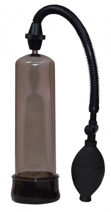 Вакуумная помпа черного цвета - 20 см. - Orion - в Ноябрьске купить с доставкой