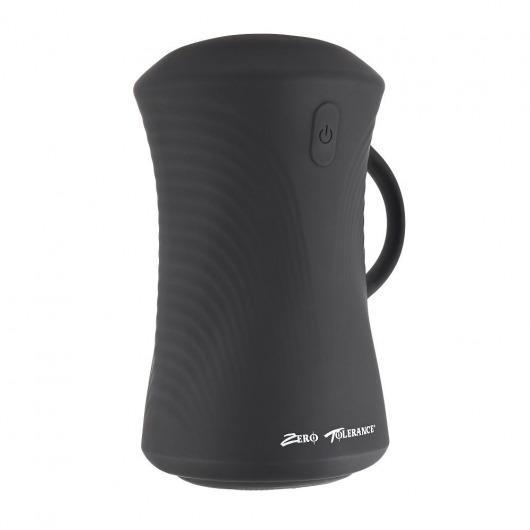 Черный вибромастурбатор с гироскопом Gyro Stroke - Zero Tolerance - в Ноябрьске купить с доставкой