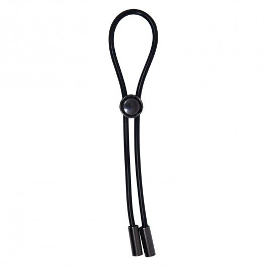 Черное эрекционное лассо - Baile - в Ноябрьске купить с доставкой