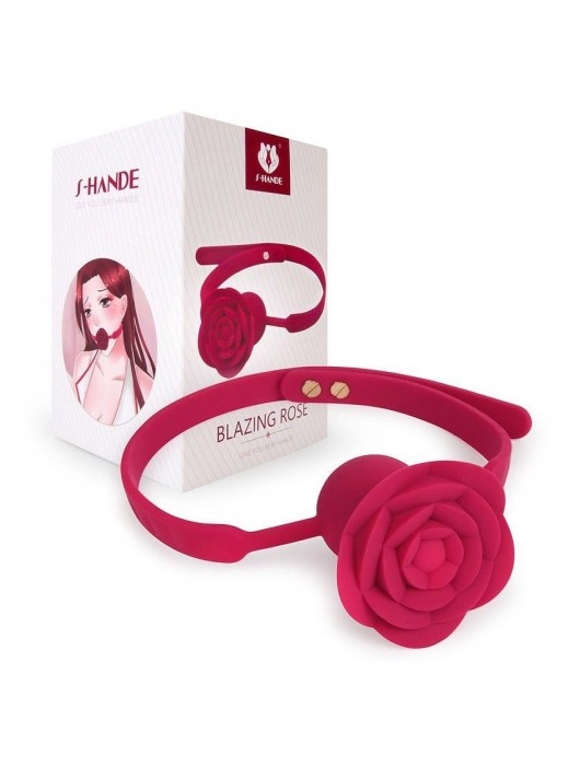 Розовый виброкляп Blazing Rose - S-HANDE - купить с доставкой в Ноябрьске