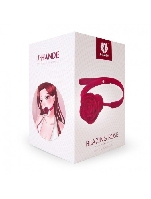 Розовый виброкляп Blazing Rose - S-HANDE - купить с доставкой в Ноябрьске