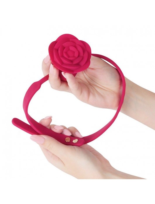 Розовый виброкляп Blazing Rose - S-HANDE - купить с доставкой в Ноябрьске