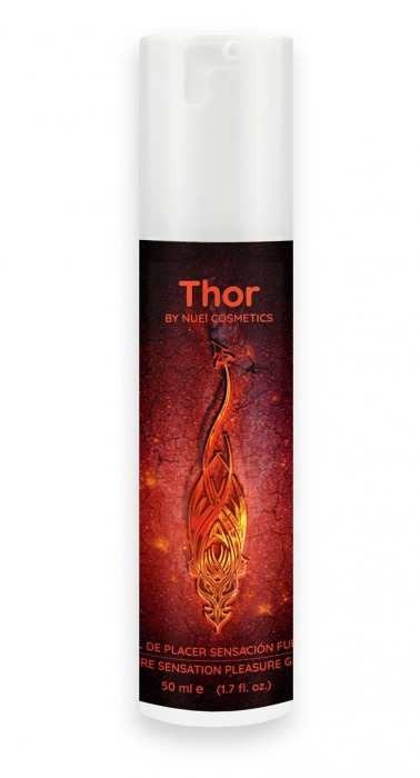 Возбуждающий унисекс гель Thor Fire Gel - 50 мл. - Nuei cosmetics - купить с доставкой в Ноябрьске