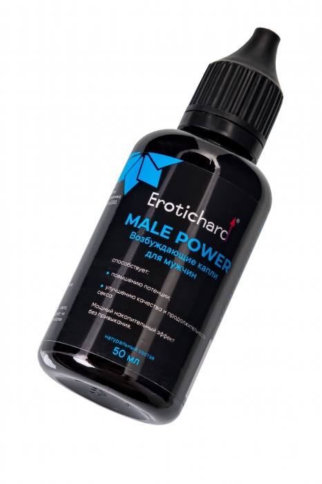 Капли для мужчин Erotichard Male Power - 50 мл. - Erotic Hard - купить с доставкой в Ноябрьске