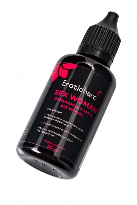 Капли для женщин Erotichard Sex Woman - 50 мл. - Erotic Hard - купить с доставкой в Ноябрьске