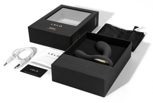 Чёрный перезаряжаемый стимулятор простаты Bruno Black - Lelo - в Ноябрьске купить с доставкой