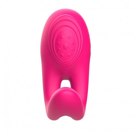 Розовое виброкольцо с пультом ДУ - I-MOON - в Ноябрьске купить с доставкой