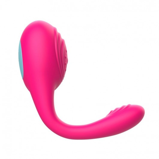 Розовое виброкольцо с пультом ДУ - I-MOON - в Ноябрьске купить с доставкой