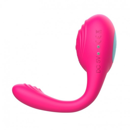 Розовое виброкольцо с пультом ДУ - I-MOON - в Ноябрьске купить с доставкой