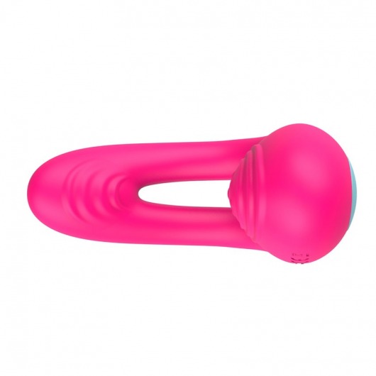 Розовое виброкольцо с пультом ДУ - I-MOON - в Ноябрьске купить с доставкой