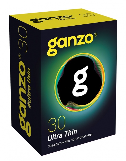 Супертонкие презервативы Ganzo Ultra thin - 30 шт. - Ganzo - купить с доставкой в Ноябрьске