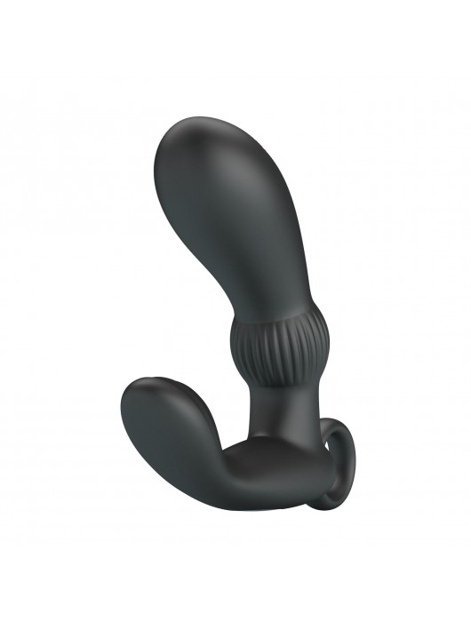Черный вибромассажёр для массажа простаты Cayla - 11,2 см. - Baile - в Ноябрьске купить с доставкой