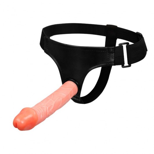 Страпон на ремешках с двумя насадками - Baile - купить с доставкой в Ноябрьске