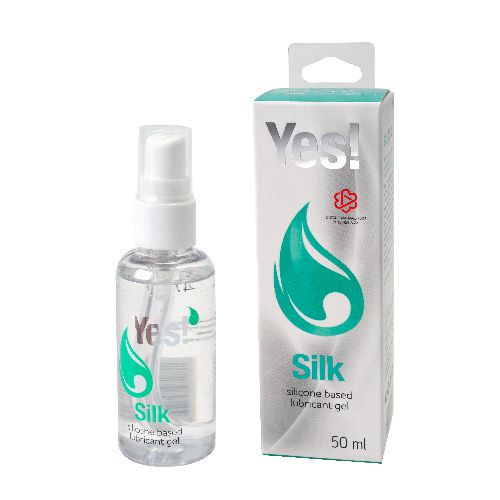 Силиконовая гипоаллергенная вагинальная смазка Yes Silk - 50 мл. - Sitabella - купить с доставкой в Ноябрьске