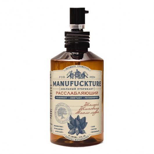 Расслабляющий анальный лубрикант с лавром - 150 мл. - MANUFUCKTURE - купить с доставкой в Ноябрьске