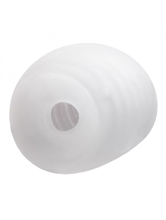 Белый мастурбатор-шар Lucky Ball Type 1 - MALESATION - в Ноябрьске купить с доставкой