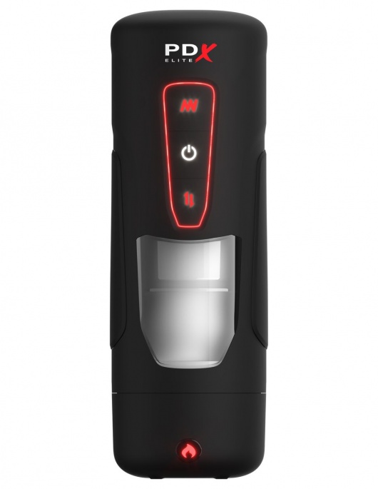 Автоматический мастурбатор с функцией нагрева Milk Me Hotter - Pipedream - в Ноябрьске купить с доставкой