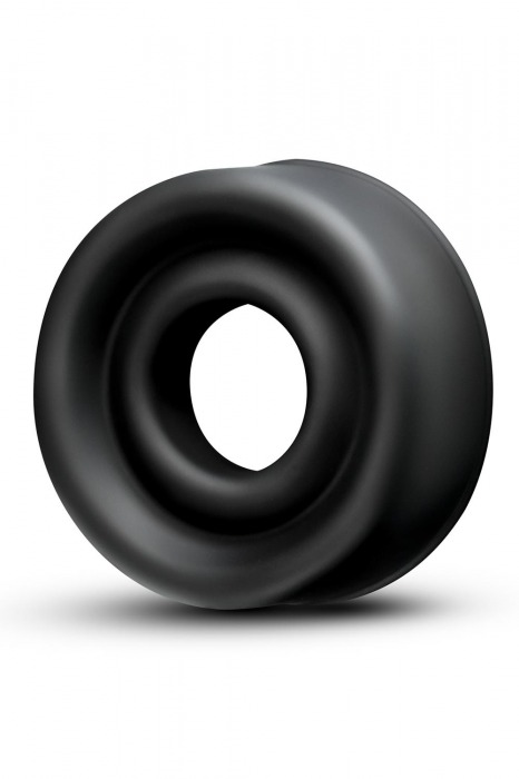 Черный уплотнитель на вакуумную помпу Silicone Pump Sleeve Medium - Blush Novelties - в Ноябрьске купить с доставкой