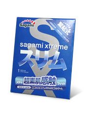 Презерватив Sagami Xtreme FEEL FIT 3D - 1 шт. - Sagami - купить с доставкой в Ноябрьске