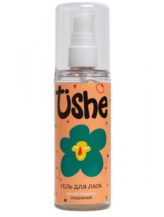 Съедобный лубрикант на водной основе Tishe с ароматом персика и лаванды - 125 мл. - Tishe - купить с доставкой в Ноябрьске