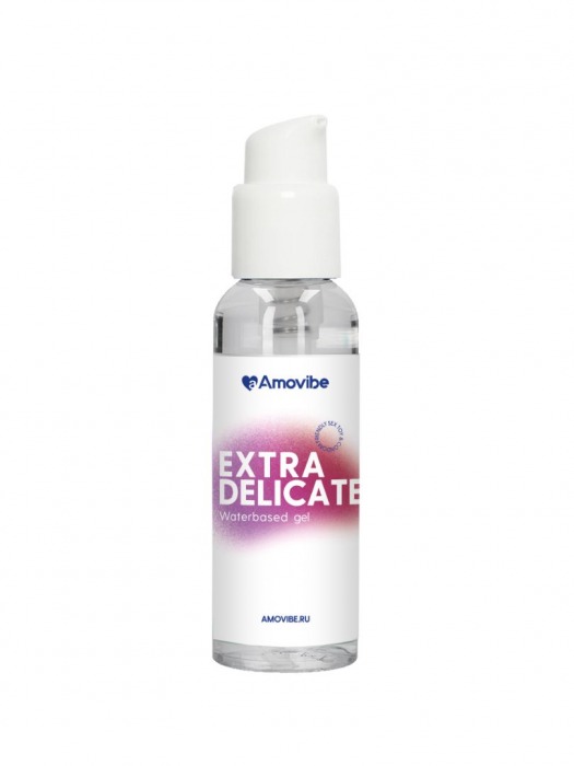 Гель на водной основе Amovibe Extra Delicate - 50 мл. - Amovibe - купить с доставкой в Ноябрьске