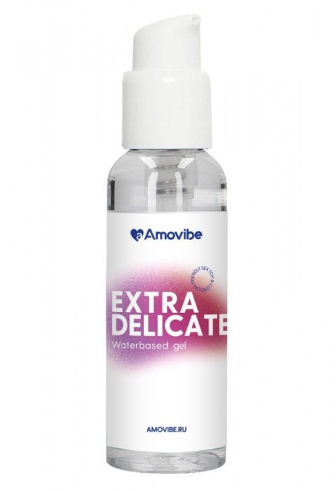 Гель на водной основе Amovibe Extra Delicate - 100 мл. - Amovibe - купить с доставкой в Ноябрьске