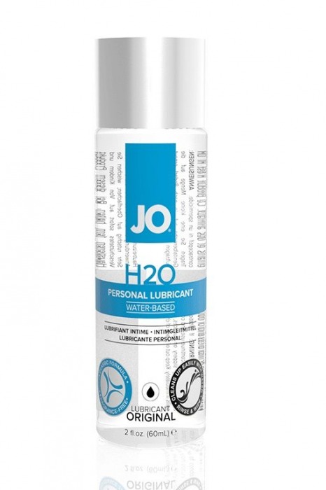 Нейтральный лубрикант на водной основе JO Personal Lubricant H2O - 60 мл. - System JO - купить с доставкой в Ноябрьске