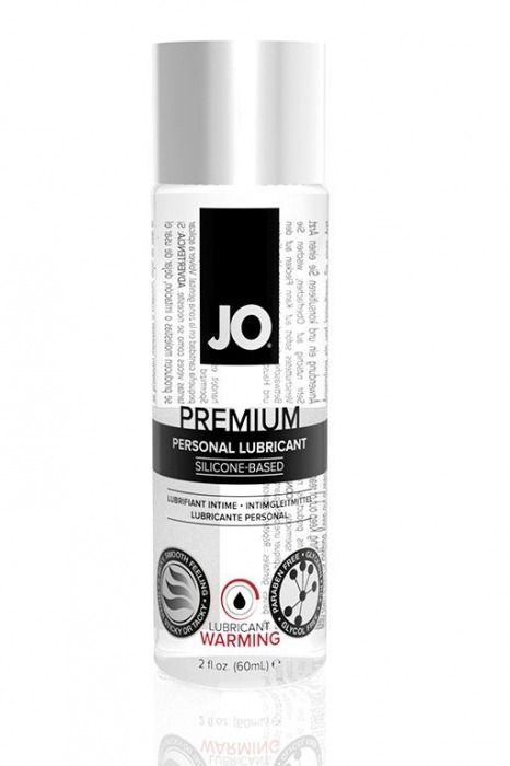 Возбуждающий лубрикант на силиконовой основе JO Personal Premium Lubricant  Warming - 60 мл. - System JO - купить с доставкой в Ноябрьске