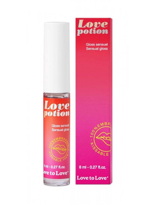 Возбуждающий блеск для губ Love Potion - 8 мл. - Love to Love - купить с доставкой в Ноябрьске