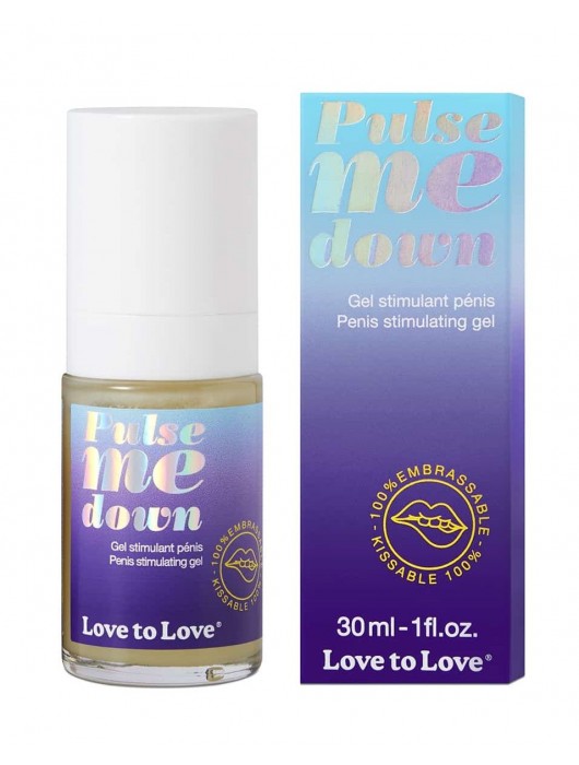 Стимулирующий гель для пениса Pulse Me Down - 30 мл. - Love to Love - купить с доставкой в Ноябрьске