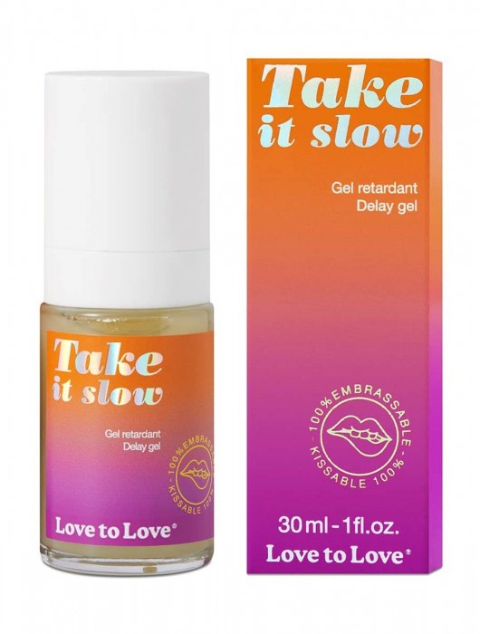 Пролонгирующий гель для мужчин Take It Slow - 30 мл. - Love to Love - купить с доставкой в Ноябрьске